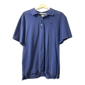 Lacoste Blue Polo Shirt Short Sleeve Cotton